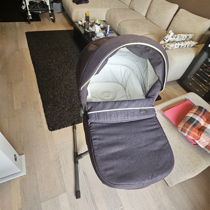 Carucior 3 in 1 Inglesina Trilogy Plus Quattro Pantelelerria, Alb