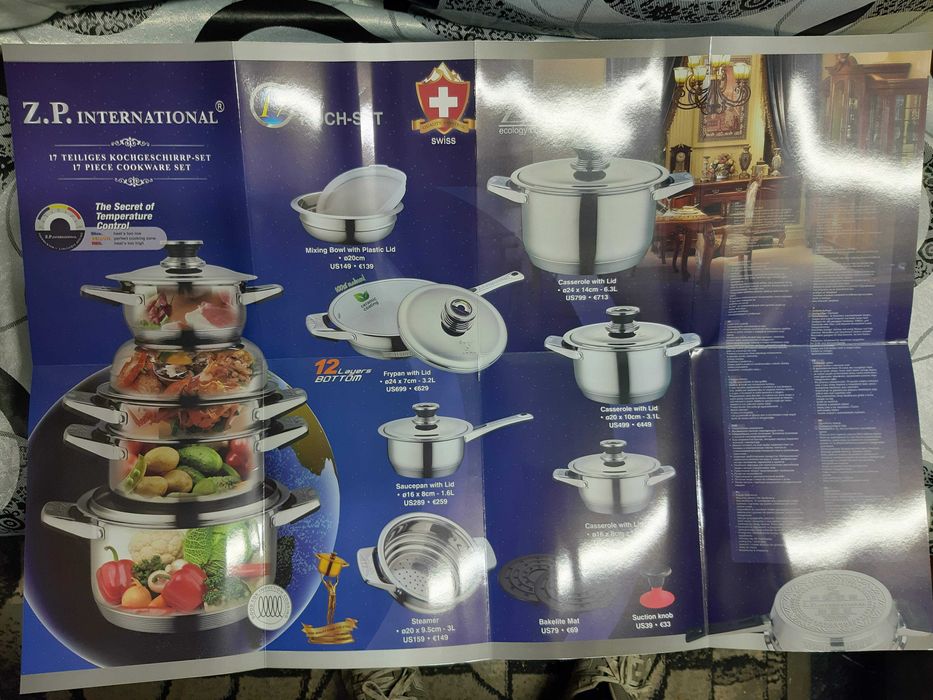 SET Oale ZP International 16 piese NOU