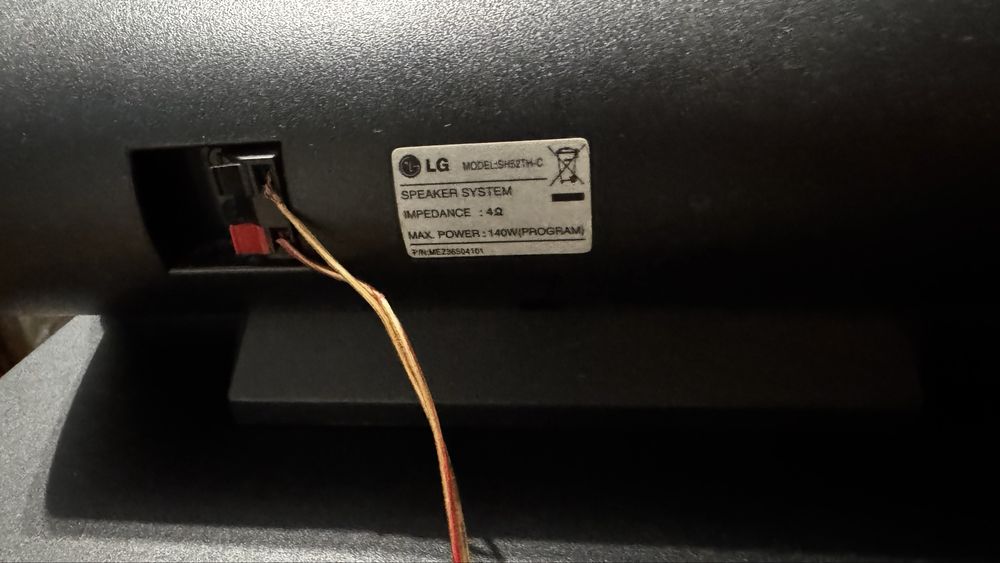 Sistem Audio Home Cinema LG 5.1 – 500W RMS (1000W PMPO) – stare foarte bună