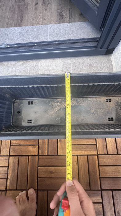 Set ghivece lungi 6 bucati