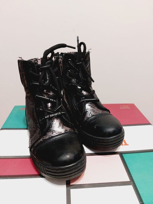 Ботинки зимние натуралка