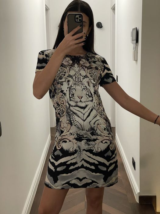 Rochie Roberto Cavalli matase