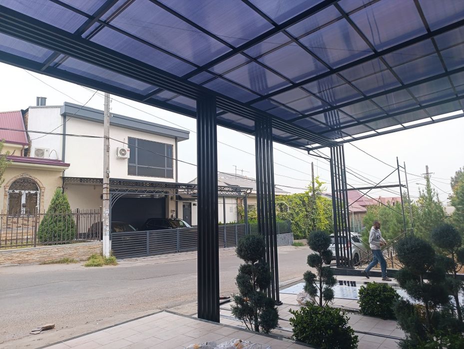 Leksan & Лексан Установка и Навес Металлический конструкция