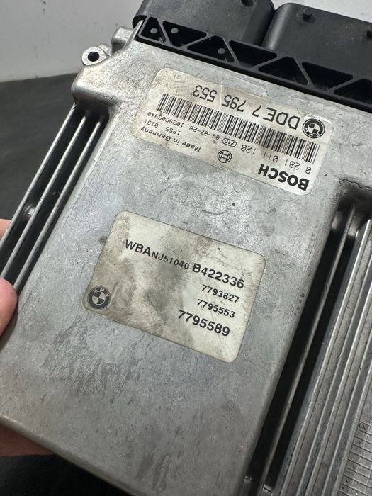 Calculator ECU motor BMW Seria 5 E60 E61 525d 2.5 diesel 7795553