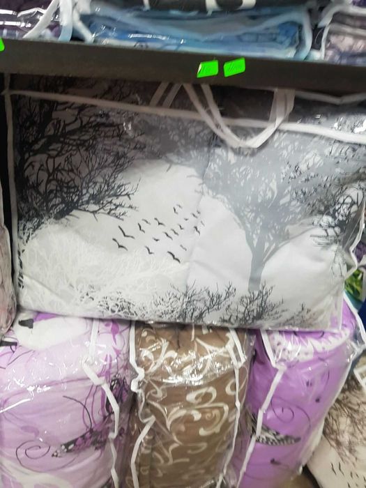 Спално бельо с олекотена завивка двойна вата от 70лв