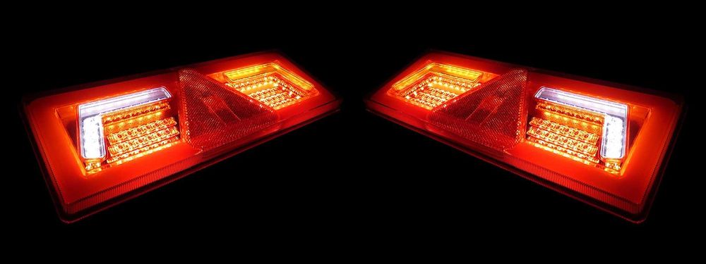 Комплект стопове с неон За Бус,Камион,Тир,Ремарке,Караванa 12 24v