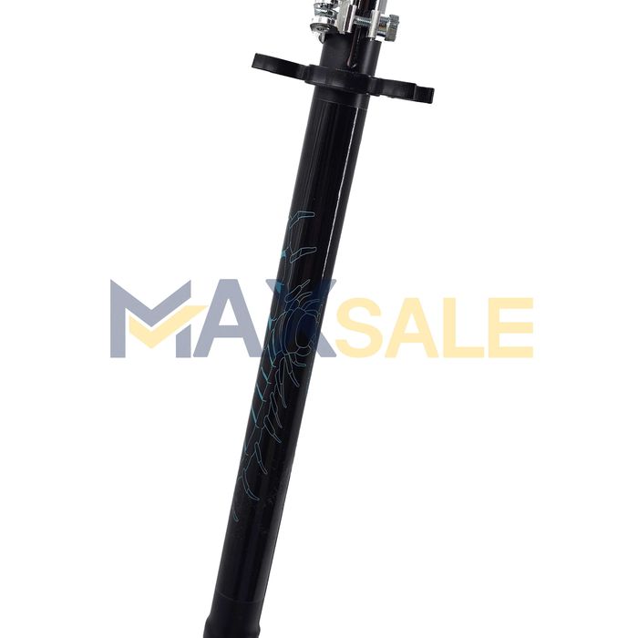 Детска тротинетка сгъваема скутер scooter черно и синьо опорна стойка