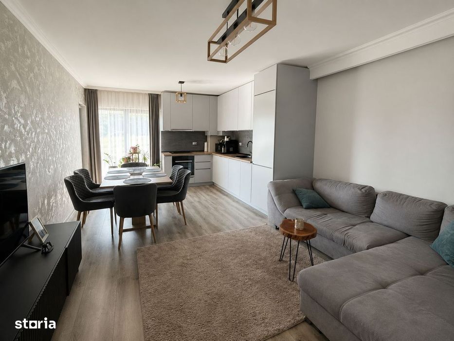 Apartament 2 camere, finisat, et 1, Floresti zona str Stadionului — fotografia 3