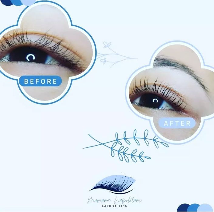 Ламинирование ресниц и бровей