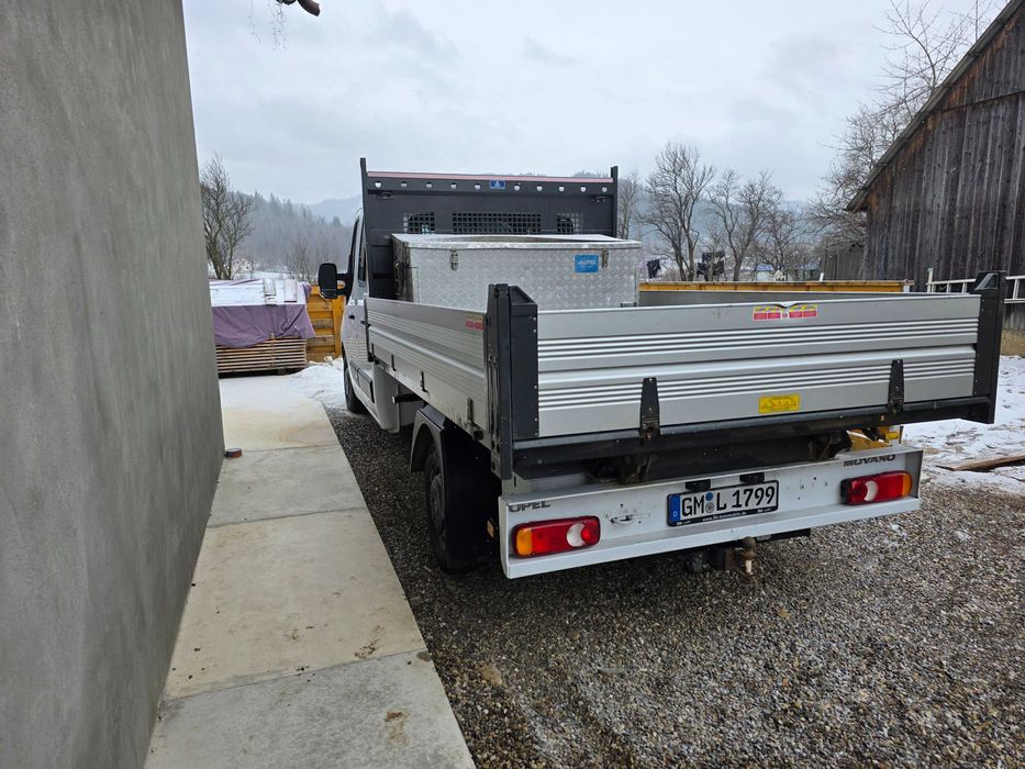Opel movano 3,5 tone Basculanta