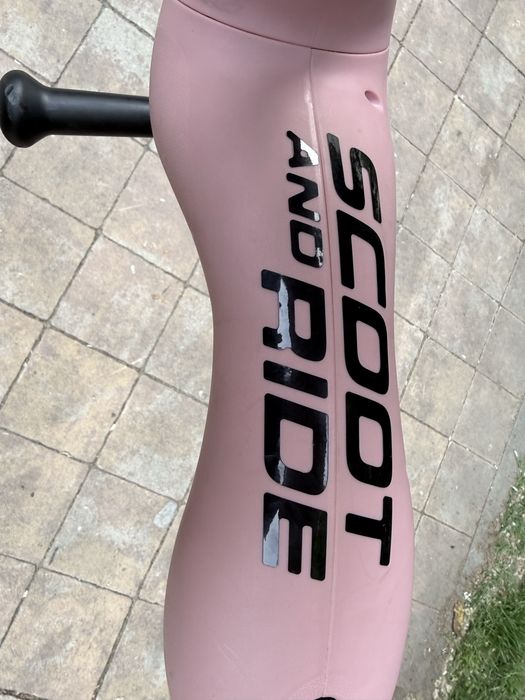 Trotinetă copii 2in1 premium Scoot & Ride