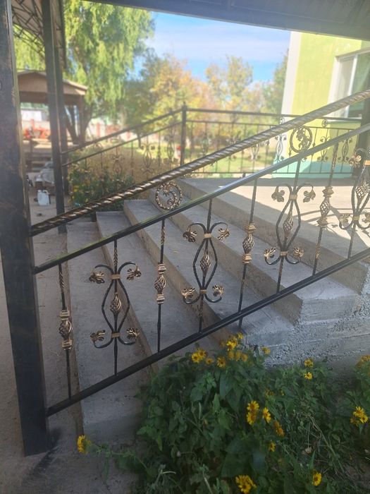 Варота перила навес