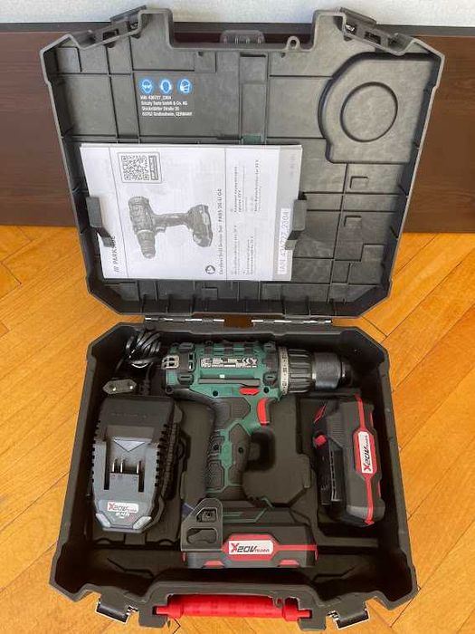 Ударни винтоверти и др машини Parkside черни и зелени внос от Германия