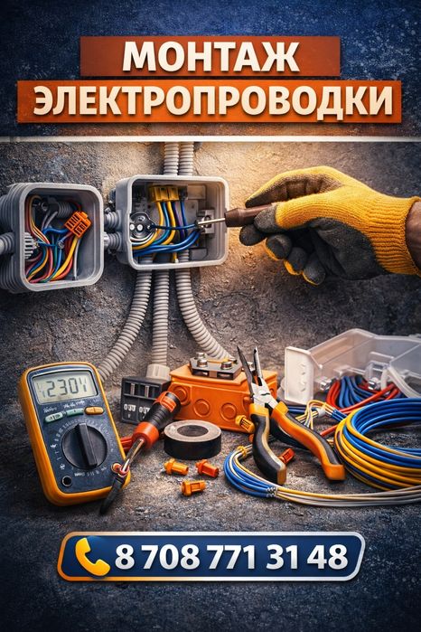 Электрик Алматы и Алматинская область