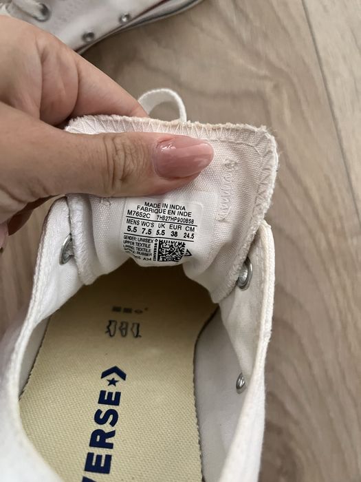 Converse alb marime 38
