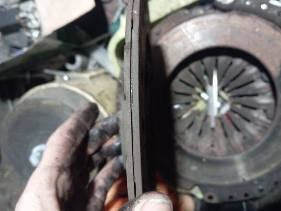 Маховик вместе с корзиной