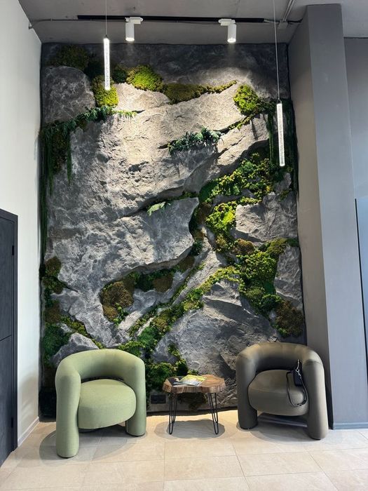 Барельеф, имитация скалы