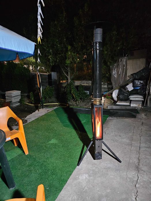 Ново.!! Ракетна пелетна печка .