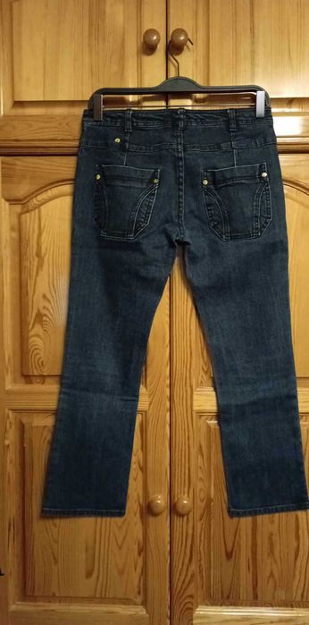 Дамски дънки, индигово сини, 7/8, Active Wear