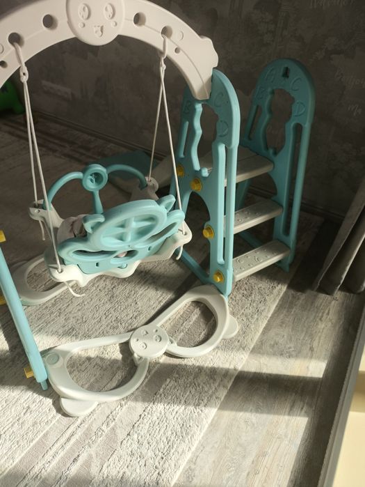 Продам горку с качелей 2 в 1