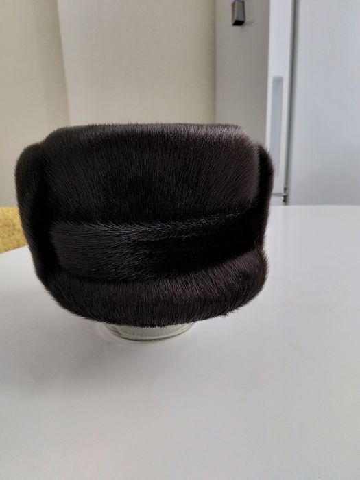 Шапка из натуральной нерпы