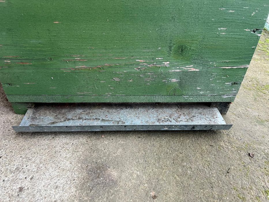 Vand stupi de albine din lemn, 10 rame, cu magazie 1/2 + accesorii