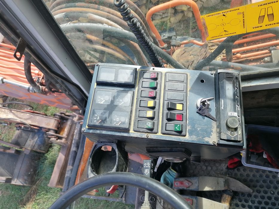 Excavator pe roti Fiat Hitachi