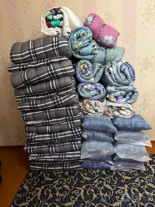 Matras kopra yastiq yostiq toshak kamplekt ham qlib beramiz