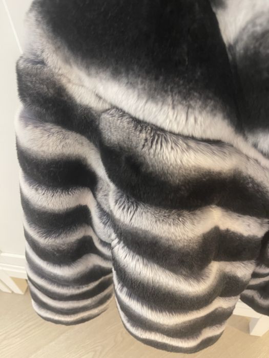 Blana chinchila rex naturala