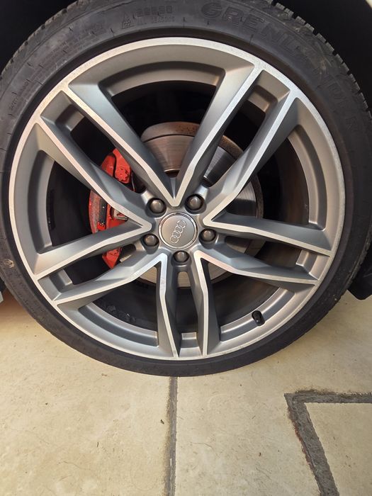 Jante Audi a6 c7 originale cu anvelope 255/35/20R