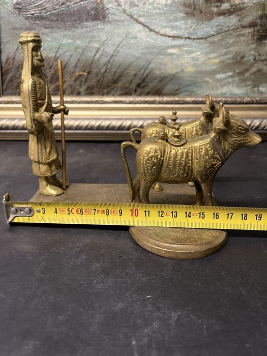 Колекционерска,бронзова мастилница