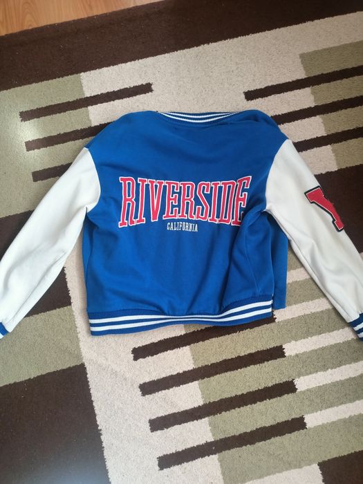 Jachetă Varsity House Brand - Blue & White