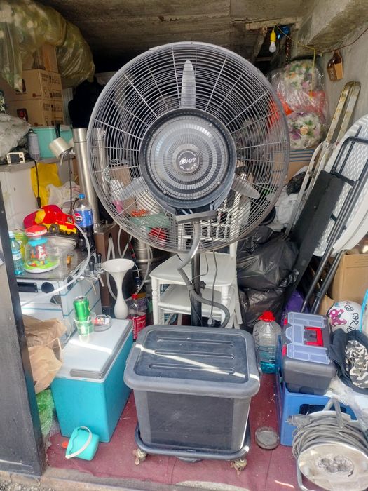 Ventilatoare industriale cu pulverizare apa