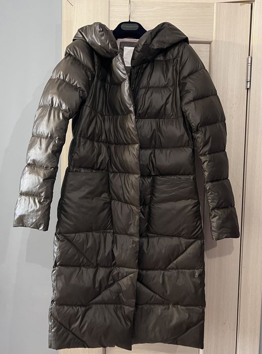 Куртка до колен, пуховик