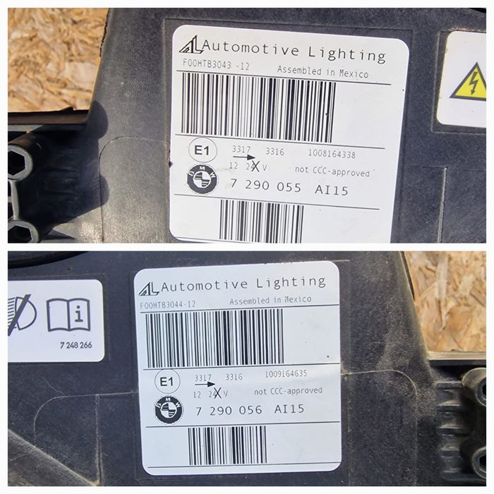 Far faruri stanga dreapta bmw x5 f15 x6 f16 bi xenon originale