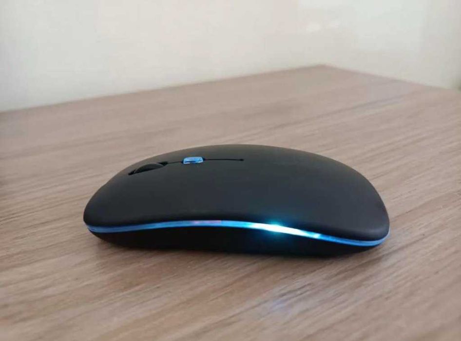 Led Безжична Bluetooth мишка в няколко цвята MS6 BT+2.4G