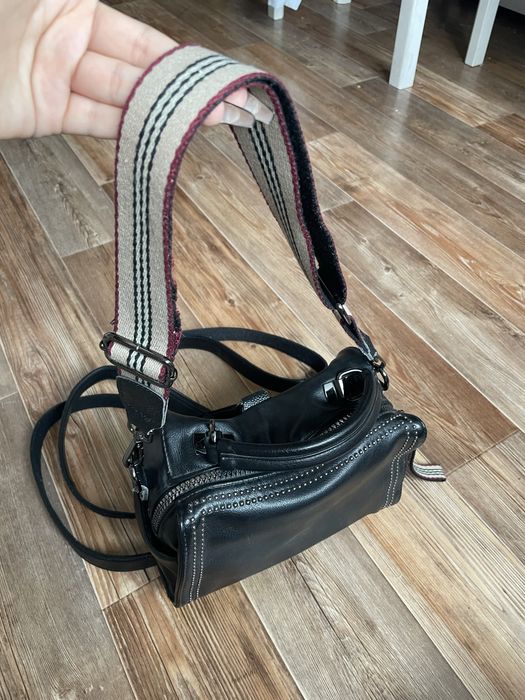 Сумка-рюкзак кожанная