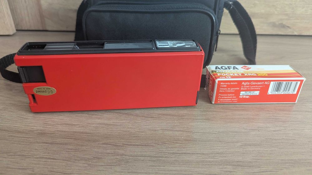 Немски джобен лентов фотоапарат Agfa Agfamatic 3008 pocket sensor