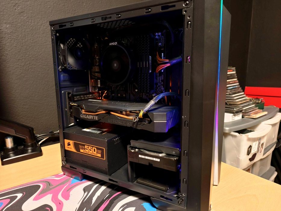PC Ryzen 5 5500, RTX 2070 8Gb, 16 GB RAM