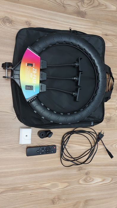 Lampa LED color Ring Light mare color ZB-456 RGB