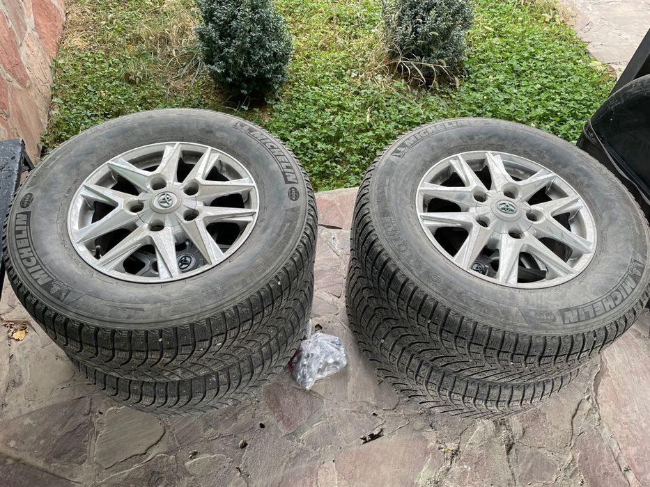 Зимние шины с дисками Michelin