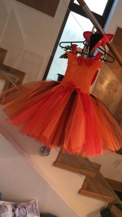 Rochita TUTU Vulpe Vulpita Tigru Leu Soricel animale serbare carnaval