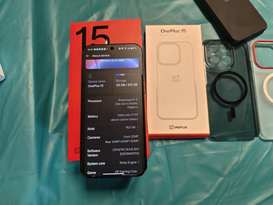 Oneplus 15, 16GB, 512GB