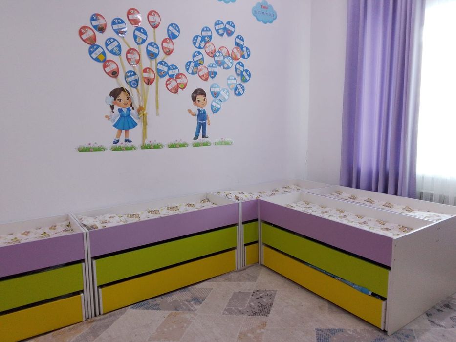 Кровати 3-х ярусные для детсада