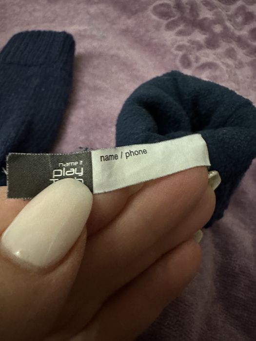 Варежки фирменные на малыша 1-2