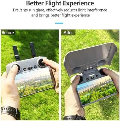 Нови дрон DJI RC 2 аксесоари сенник 180°  2 бр протектор екран, каишка