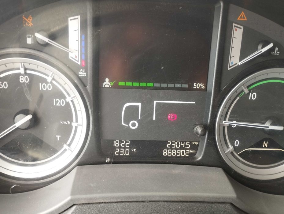 Daf xf 460 din 2017 mega