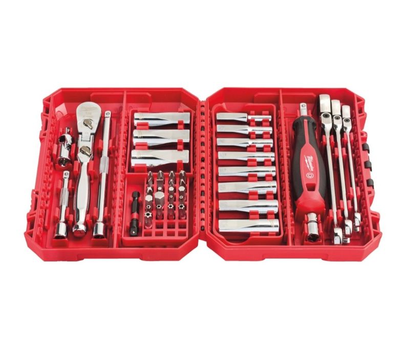 Гедоре комплект Milwaukee , 1/4″, 42 части