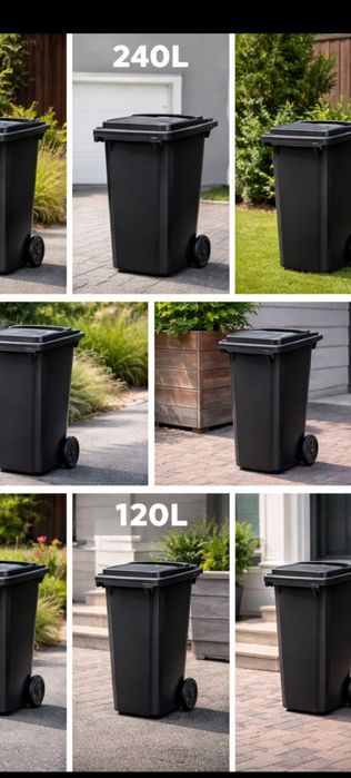 Pubele de gunoi 240 litri și 120 litri