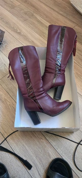 Ботуши естествена кожа